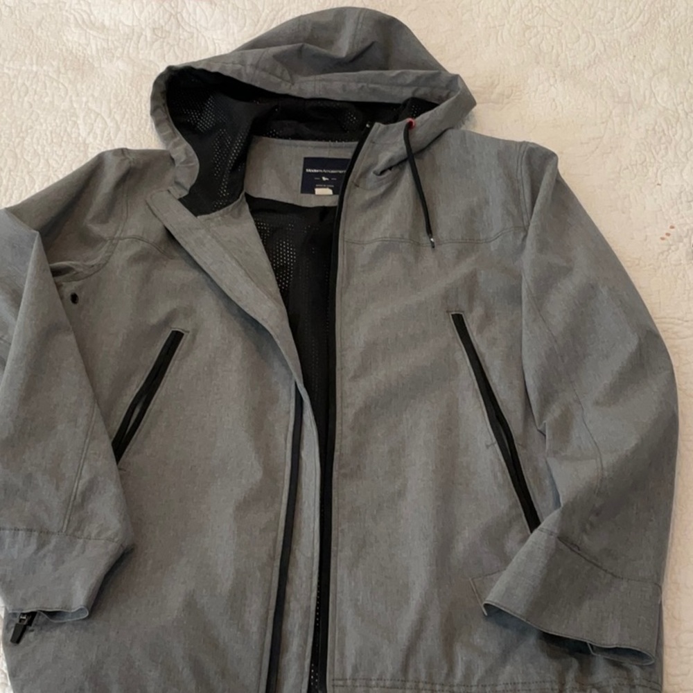 Modern Amusement lightweight gray jacket